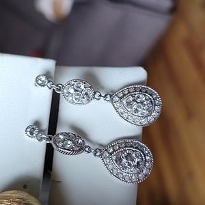 Givenchy Crystal Drop Earrings